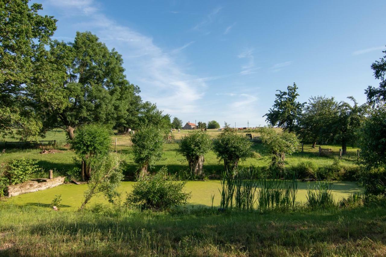 Ferienhaus Goermer Mit Wasserbett Schmölln المظهر الخارجي الصورة